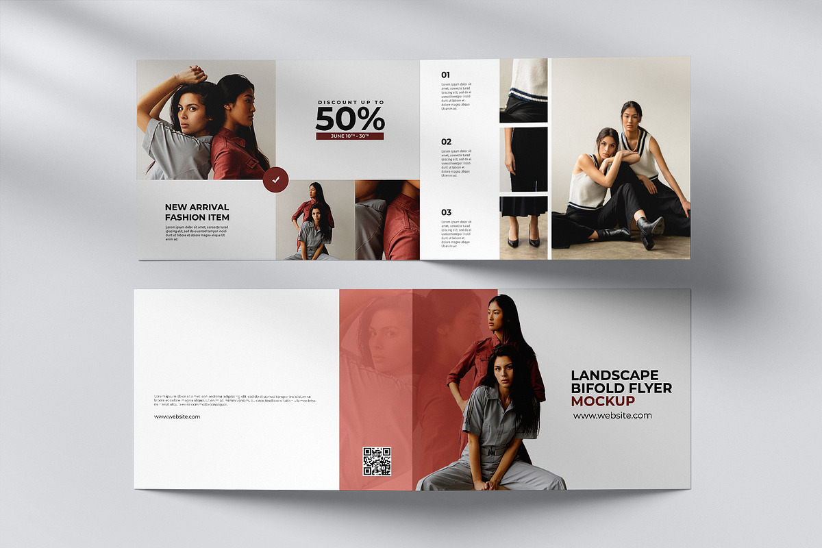 Bifold Brochure Mockup, a Books & Magazine Mockup by Mockup Supper (Photo 8 of 13)