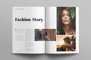 Modern Magazine Template, a Magazine Template by E-Type (Thumbnail 2 of 7)