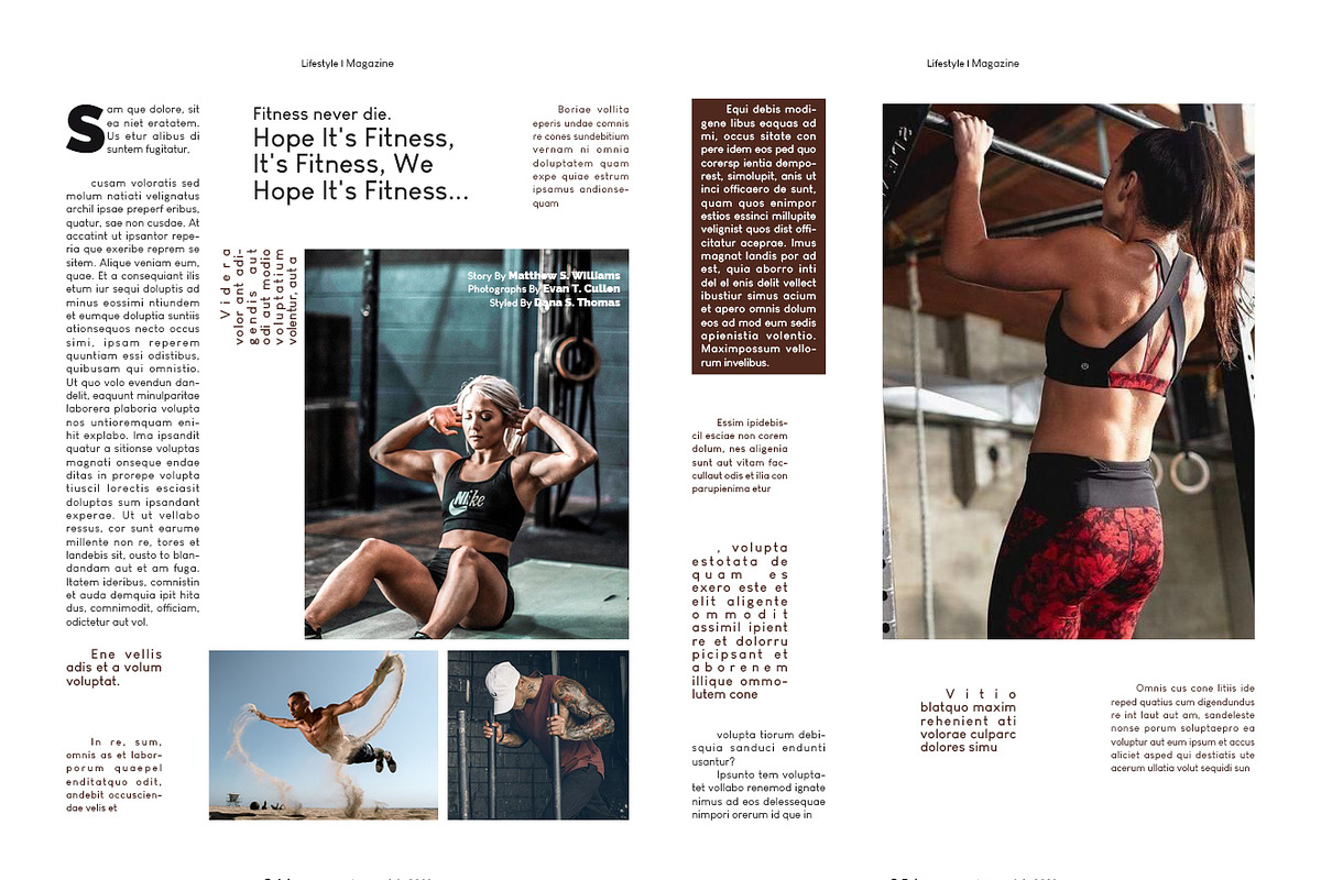 The Best Magazine Layout Design, a Magazine Template by Swayang (Photo 12 of 14)