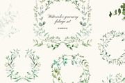 Watercolor Greenery - Foliage Set, a Decorative Illustration by Yuliia Lashevska (Thumbnail 5 of 11)