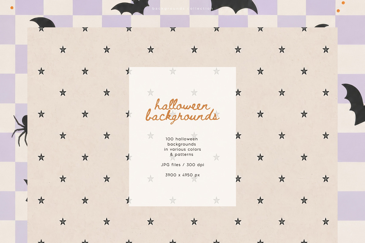 100 Halloween Backgrounds, a Background Graphic by PeDe Designs (Photo 9 of 19)