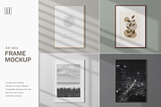 A4 Frame Mockup, a Print Template by Lelu Art Design (Thumbnail 1 of 11)