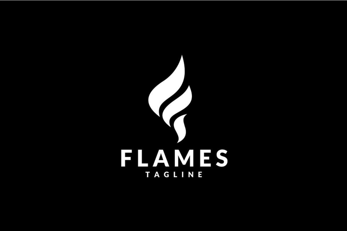 Flames Colorful Letter F Logo, a Branding & Logo Template by yopie (Photo 2 of 3)