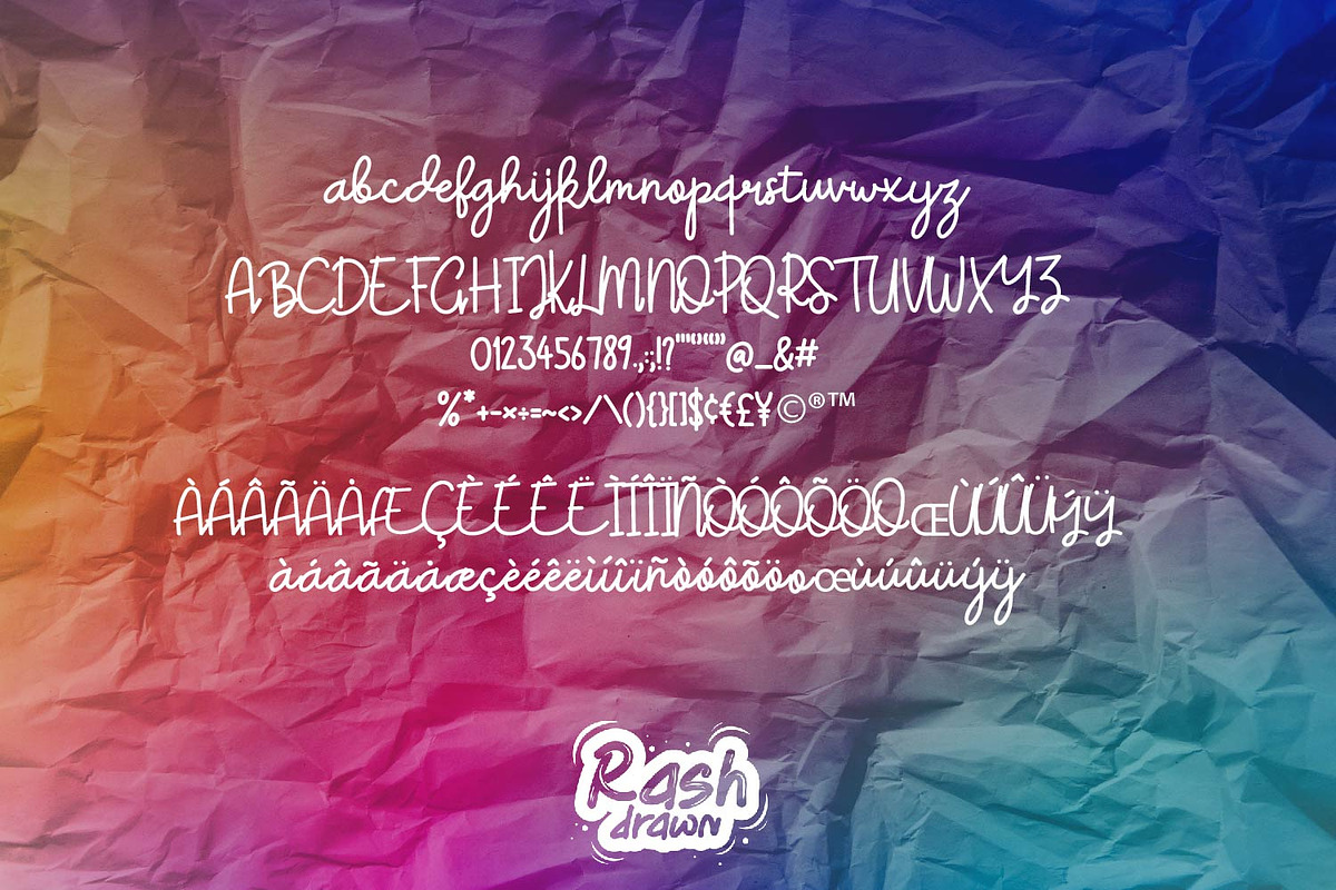 Better Letter handwritten script fon, a Font by Rashdrawn (Photo 3 of 3)