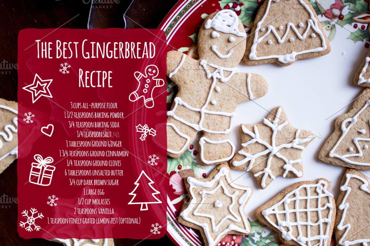 Hand Drawn Christmas Graphics, an Illustration by Kreanille Design (Photo 2 of 3)