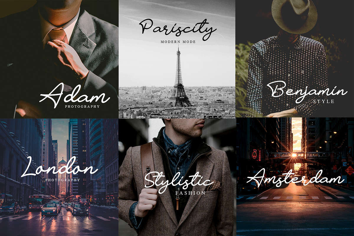 The Bohemian 2 Signature Font UPDATE preview 2