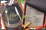 Food and Beverage Menu, a Flyer Template by BigWeek (Thumbnail 1 of 3)