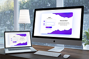 Clean Login Form in Trendy Purple, a Landing Page Template by ARg Design (Thumbnail 2 of 3)