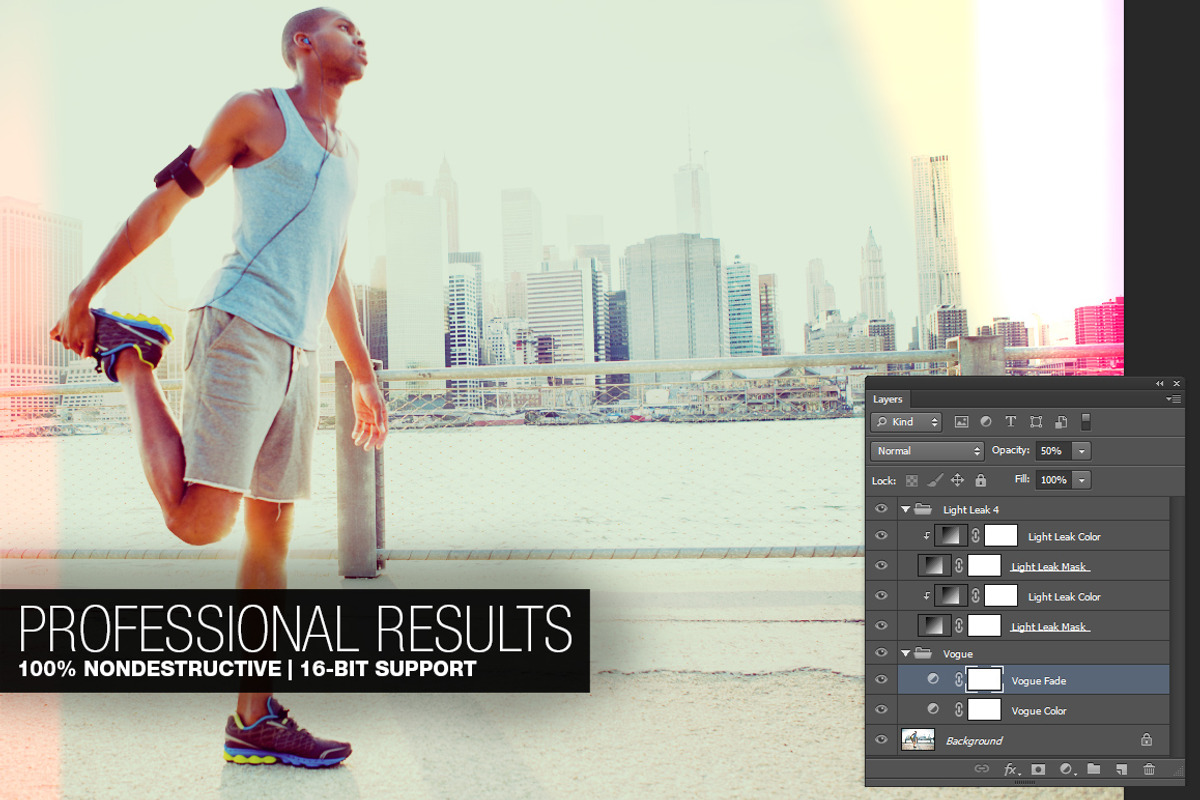 Premium Looks - 20 Photoshop Actions, an Action Add-On by SparkleStock (Photo 5 of 5)