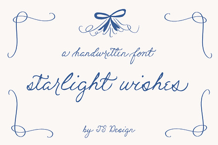 Starlight Wishes-Modern Wedding Font, a Script Font by JS Design