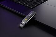 USB Flashdisk Mockup, a Wearable Device Mockup by Artlogs x Modaldesain (Thumbnail 4 of 4)