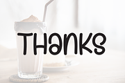 Milk Chocolate | Script Font, a Script Font by Scratchones (Thumbnail 9 of 9)