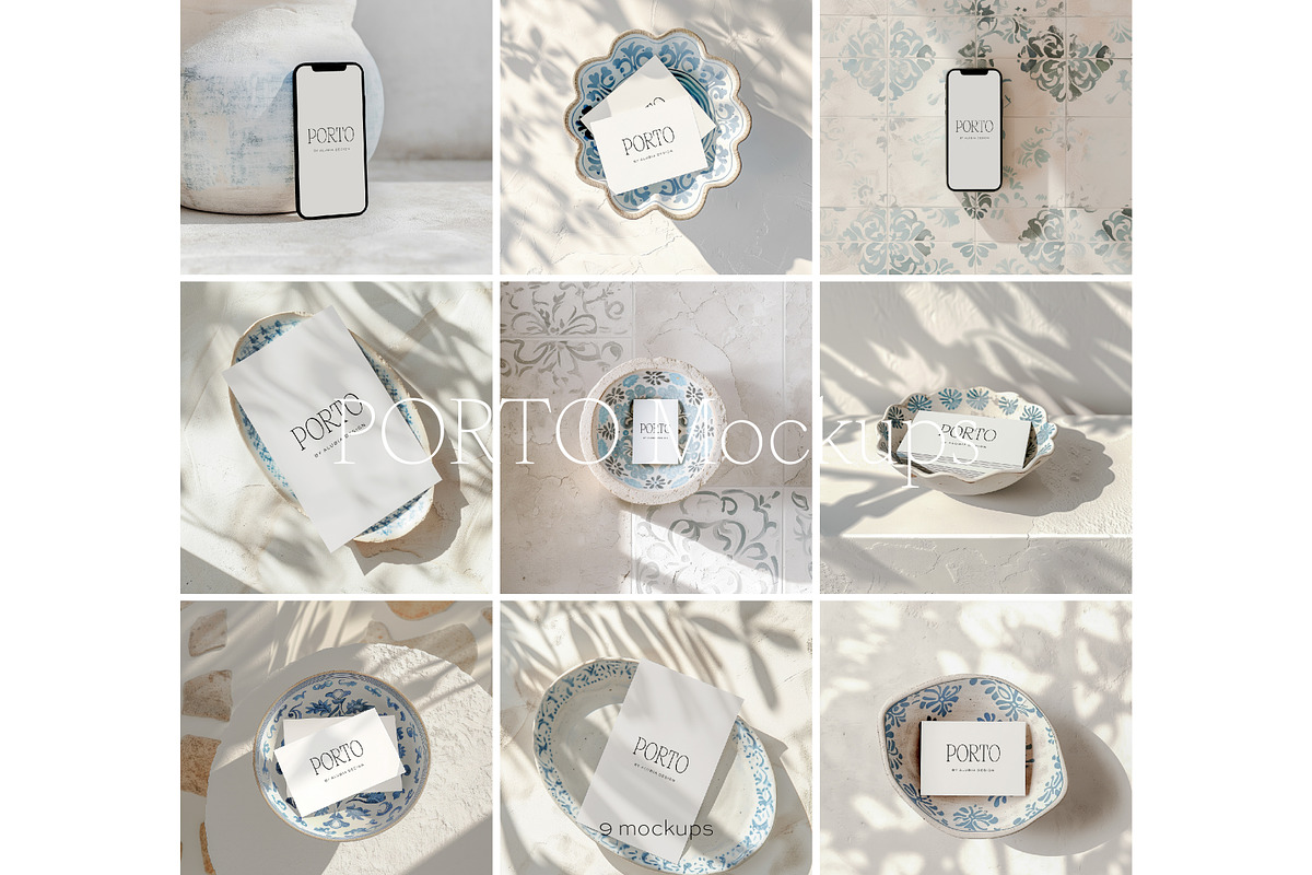 Porto Mockup Collection, a Packaging Mockup by Alubia design (Photo 2 of 2)