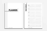 Architect Minimal Planner Template, a Stationery Template by velvetmade.designs (Thumbnail 2 of 13)