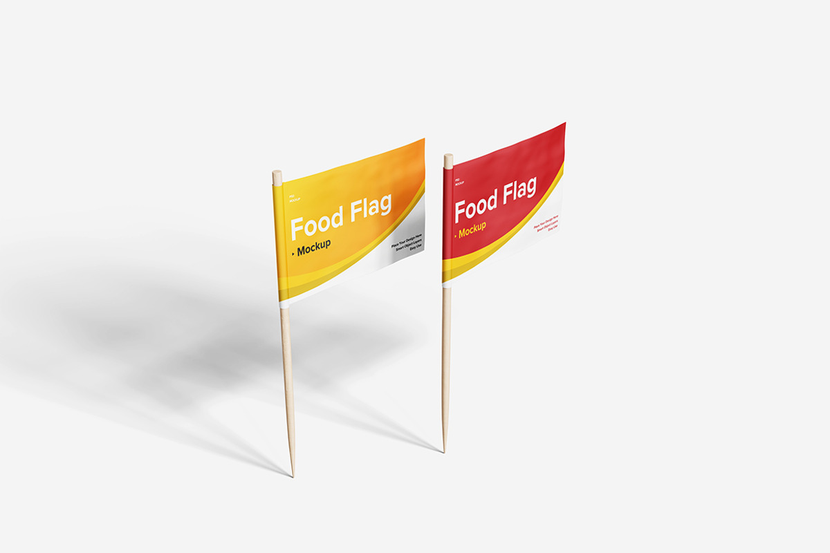 Food Flag Mockup, a Product Mockup by MrLetters (Photo 5 of 5)