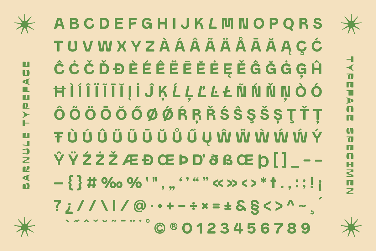 Barnule & Mauren - Western Font Duo, a Sans Serif Font by Zarma Type (Photo 12 of 13)