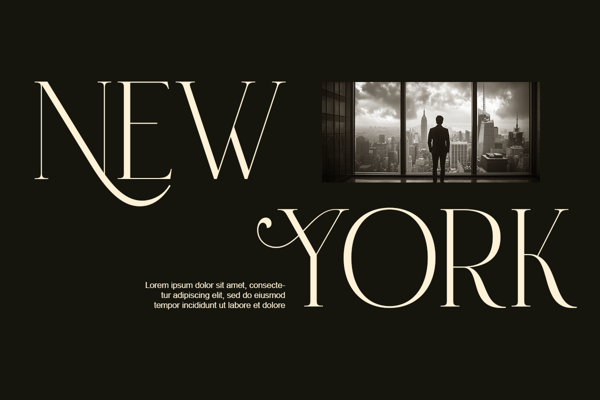 Roowgen - Elegant Swash Display, a Serif Font by Qweera Studio (Photo 3 of 12)