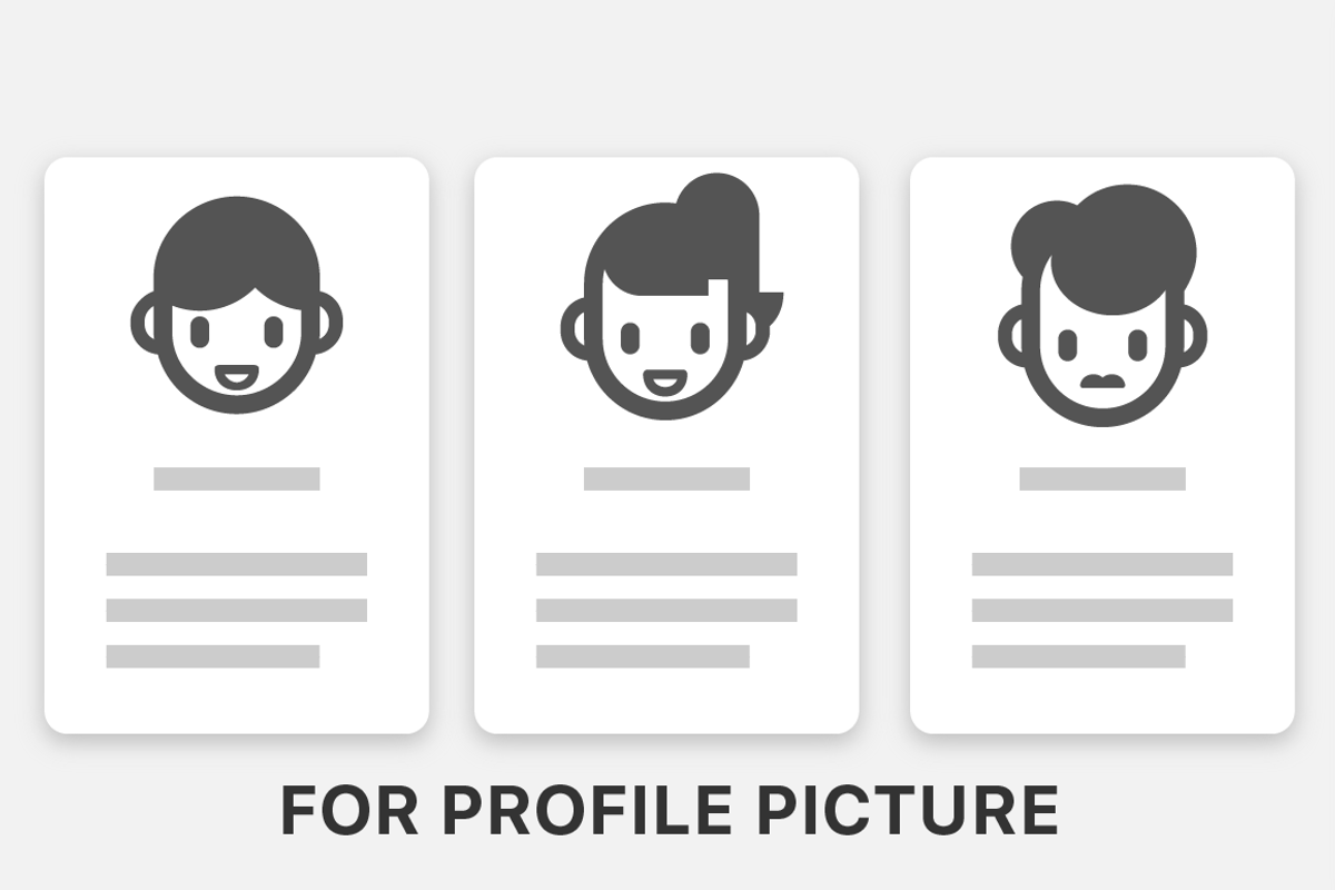 Avatar Icons, an Outline Icon by Sarunw (Photo 3 of 4)