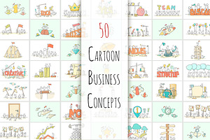 Business concepts with people #4