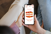 Thanksgiving Wishing Invitation, an Invitation Template by Adored Templates (Thumbnail 5 of 10)