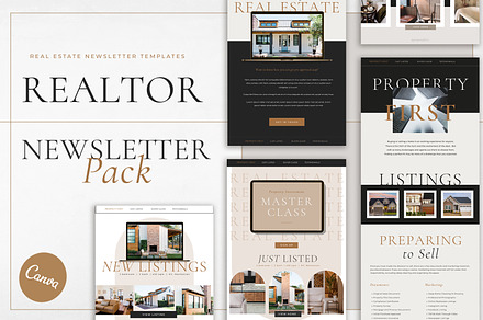 Real Estate Canva Newsletter