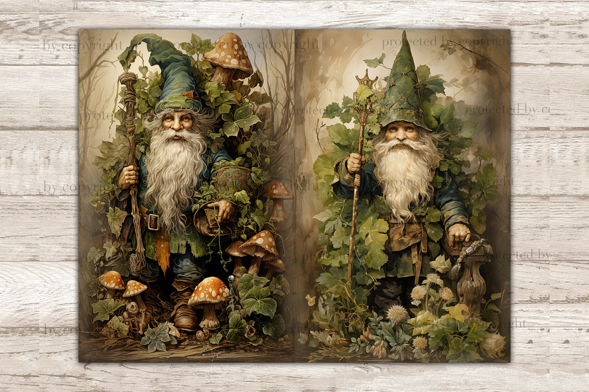 St. Patrick's Day Junk Journal Page, a Seasonal Illustration by GlamArtZhanna (Photo 8 of 10)