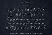 Gravity - Handwritten, a Script Font by din-studio.com (Thumbnail 14 of 16)