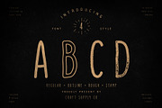 Dutchy - Vintage Type Family +Extras, a Sans Serif Font by Craft Supply Co. (Thumbnail 4 of 11)