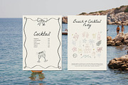 Beach & Cocktail Party, an Object Graphic by The Art Lab by Anka F. (Thumbnail 5 of 6)