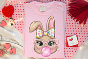 Glitter Easter Bunny Coquette PNG, an Illustration by Canvas Craft (Thumbnail 6 of 6)