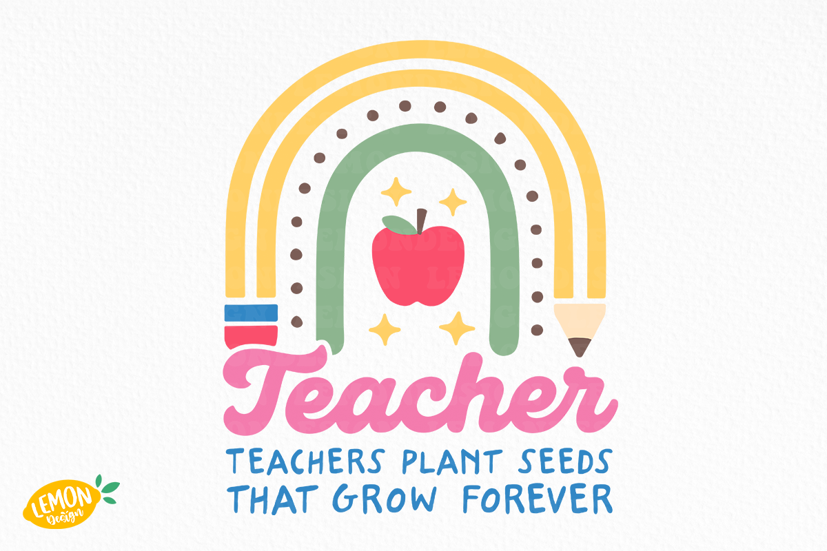 Teacher SVG Design Bundle, a Seasonal Illustration by LemonDesign (Photo 4 of 11)