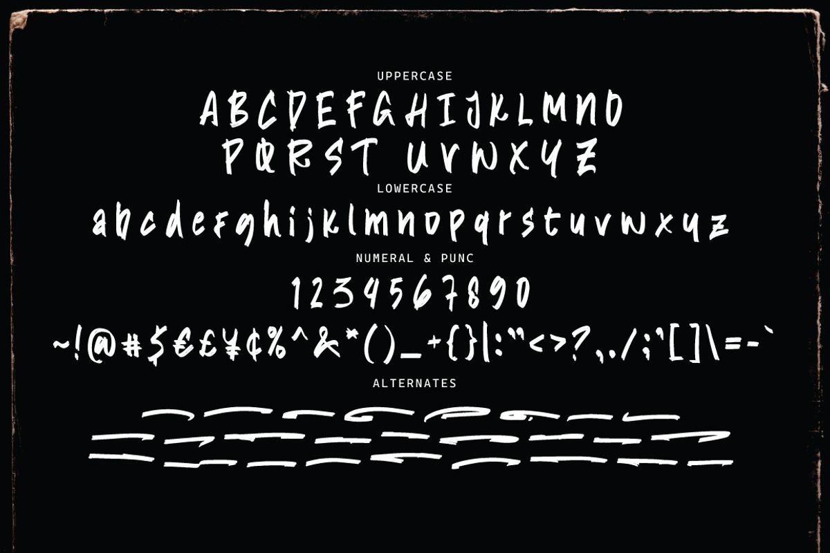 Thorpens Brush - Bold Brush Font, a Handwritten Font by tebaltipislab (Photo 14 of 15)