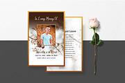 Funeral Program And Prayer Card, a Brochure Template by crazyOWL (Thumbnail 6 of 8)