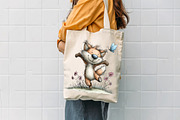 Whimsical Summer Animals Clipart, an Animal Illustration by CreationArt (Thumbnail 7 of 7)