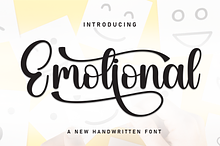 Emotional | Script Font