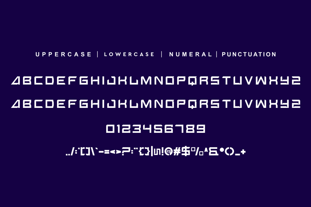 Spatech - Futuristic & Digital Font, a Sans Serif Font by QR Design Studio (Photo 6 of 7)