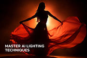 Midjourney Prompt Lighting Guide, an Object Graphic by MadeByAI Studio (Thumbnail 2 of 6)