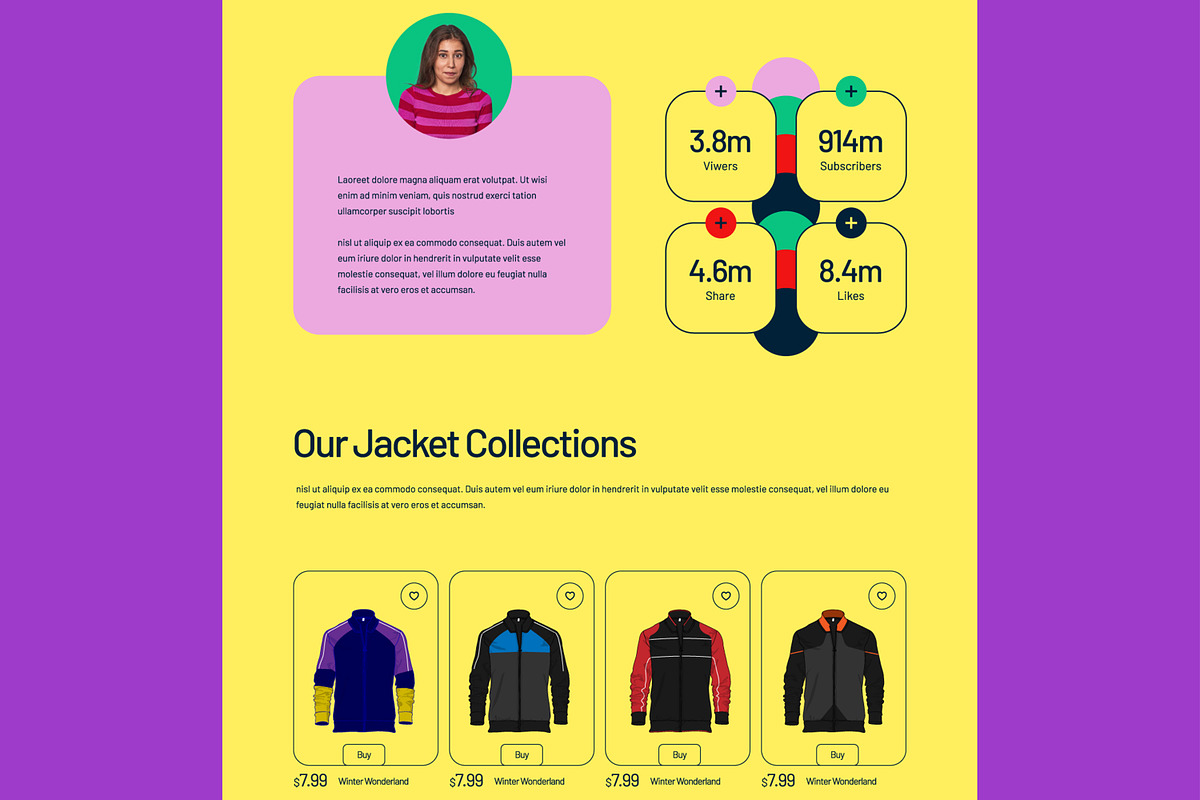 Business Landing Page UI Template, an UI Kit Template by CreativeShaper (Photo 4 of 6)