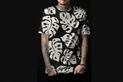 White Monstera Leaves, a Pattern Graphic by MalyskaStudio (Thumbnail 16 of 19)