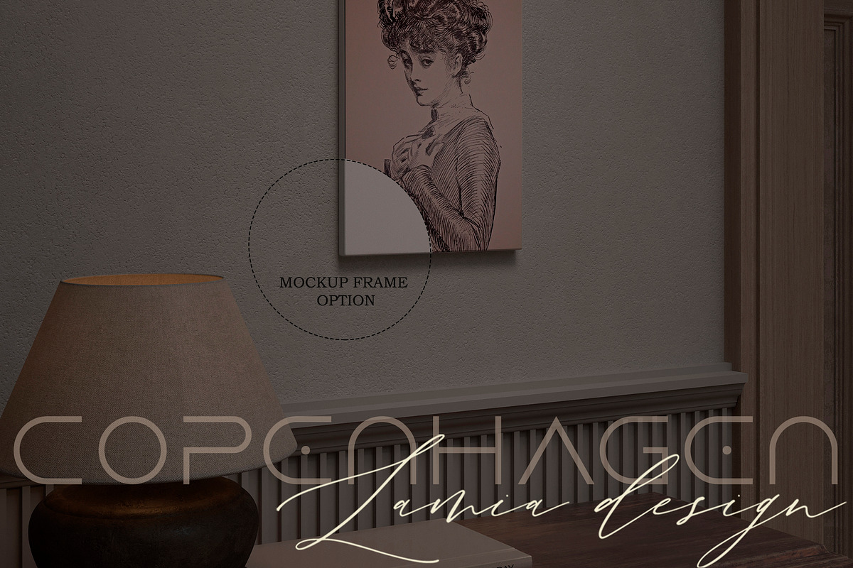 Copenhagen Frame Mockup Interior, a Household Mockup by LAMIA DESIGN (Photo 14 of 17)