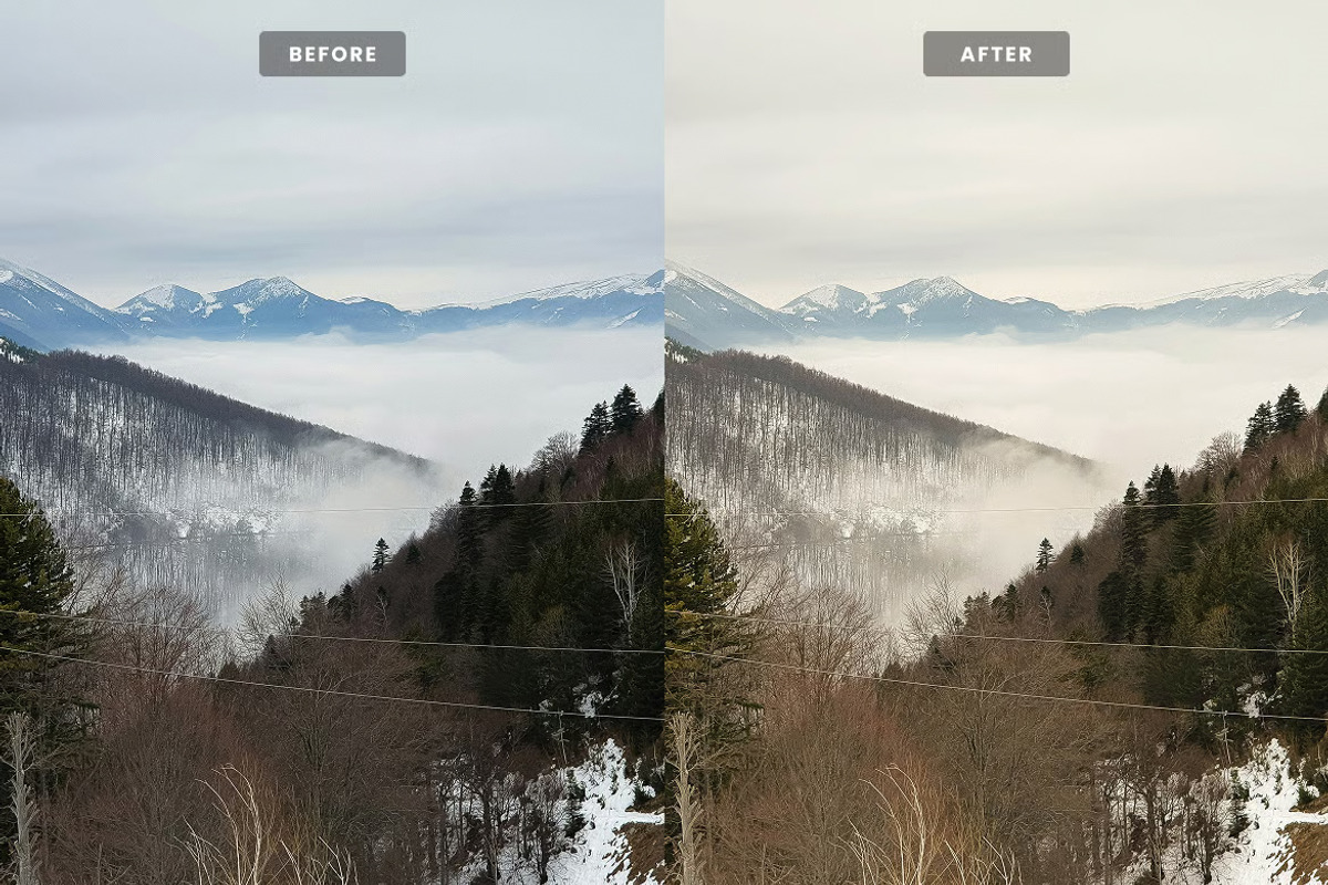 Grainy Mist Lightroom Presets, a Preset Add-On by Brand Earth (Photo 3 of 4)