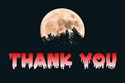 Bloody - Spooky Halloween Font, a Font by Airotype (Thumbnail 8 of 8)