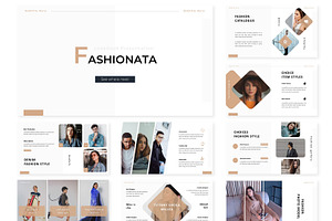 Fashionata Google Slides Template