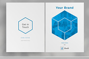 Blue Brand Brochure Template, a Brochure Template by Boris Cupac (Thumbnail 2 of 7)