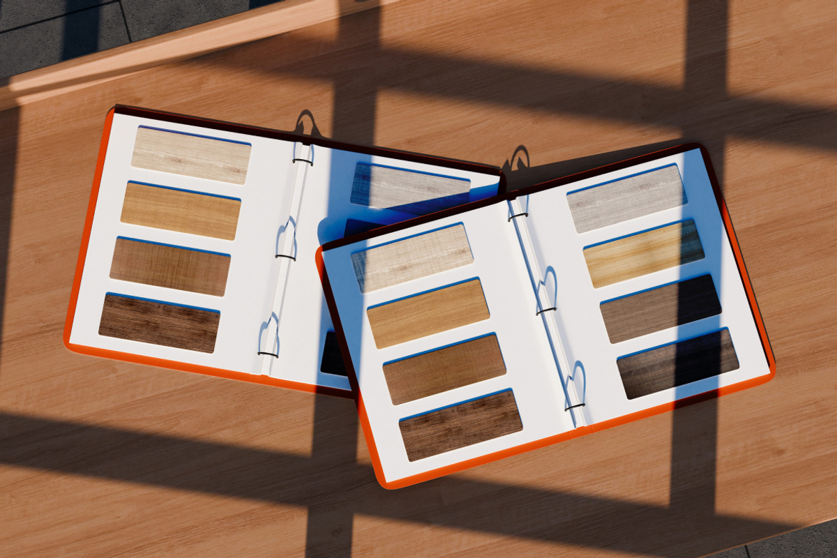 Wood Swatches Mockup, a Merchandise Mockup by Budogol Studio (Photo 2 of 3)