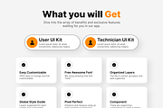 HandyHub: Ondemand service app uikit, an UI Kit Template by Fluttertop (Thumbnail 3 of 8)