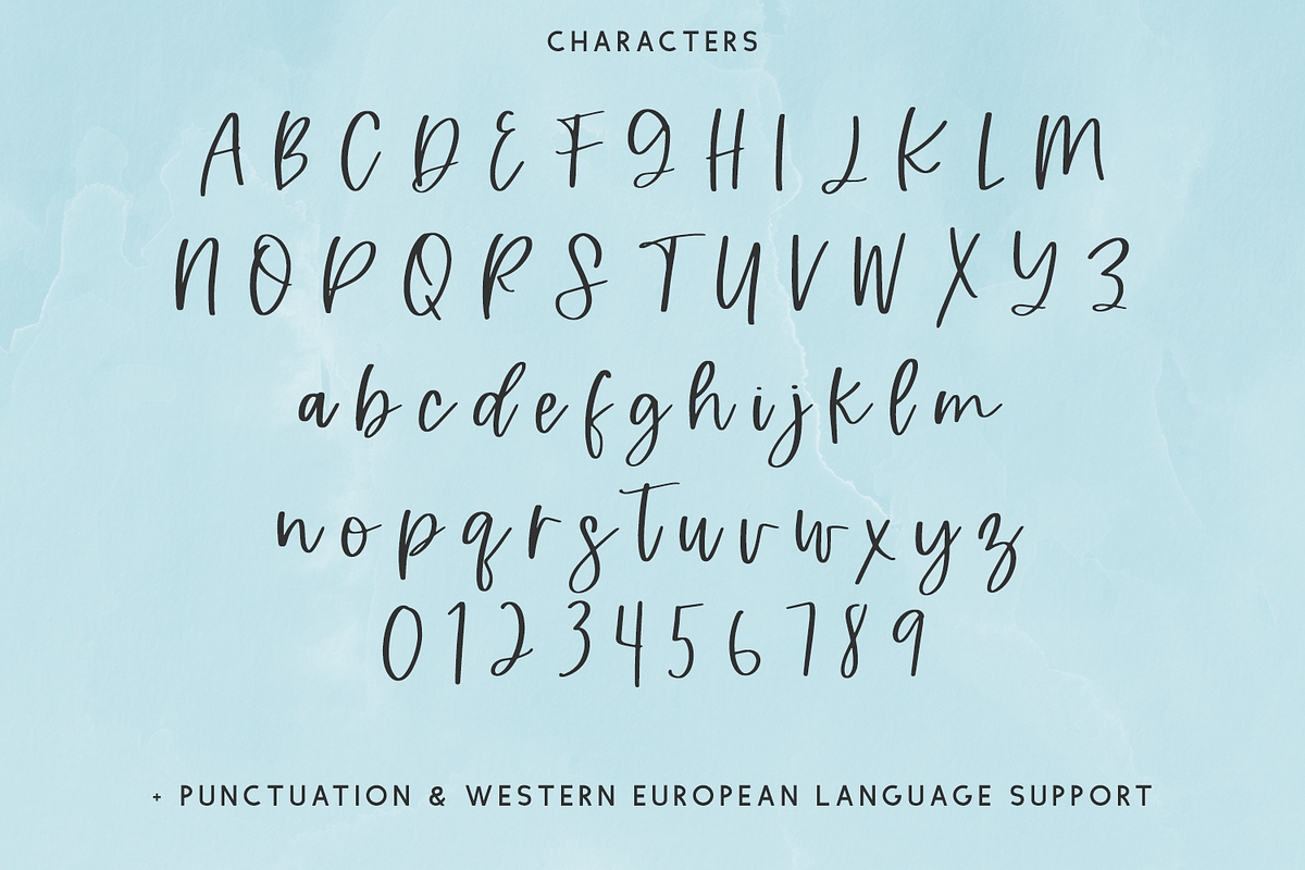Country Creek Script, a Handwritten Font by Beck McCormick (Photo 10 of 10)