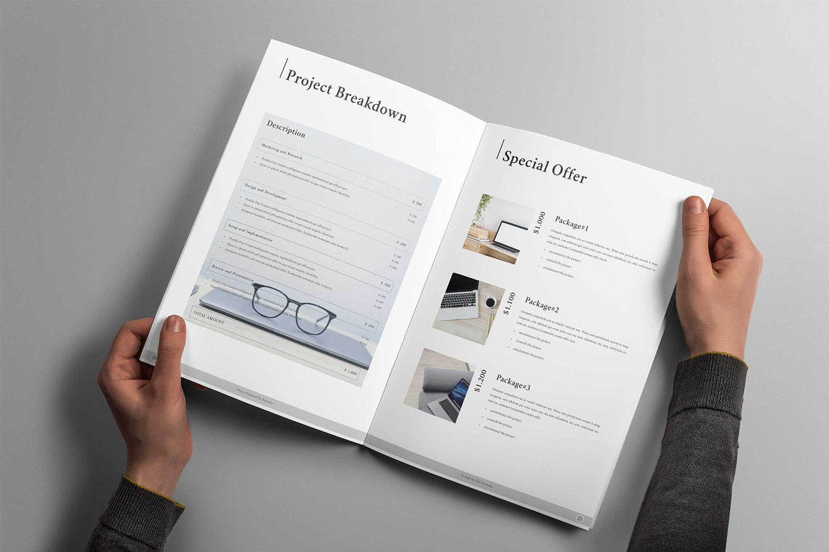 Proposal Template, a Brochure Template by Peunayah (Photo 11 of 15)
