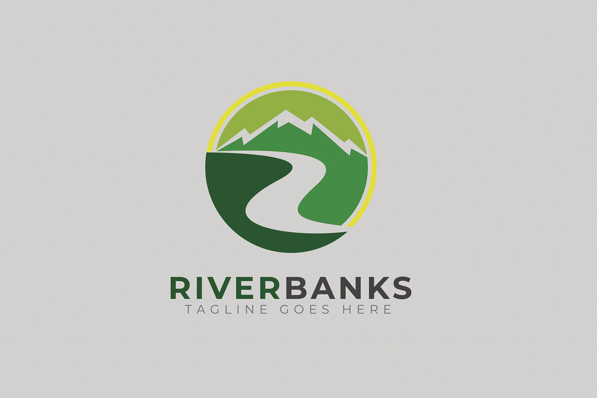 Riverbanks Logo Template, a Templates & Theme by Maximum Designstudio (Photo 2 of 4)