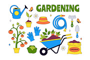 10 Gardening Vector Illustration, a Person Illustration by denayunebgt (Thumbnail 4 of 4)